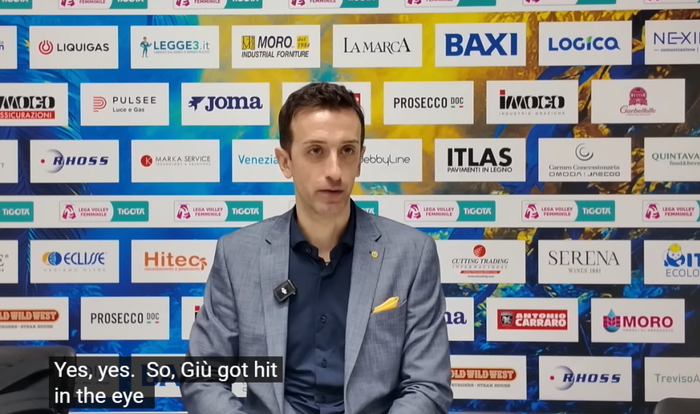 科内利亚诺核心缺阵仍逆转晋级总决赛 朱婷伤情